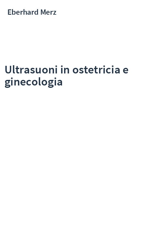 Ultrasuoni in ostetricia e ginecologia