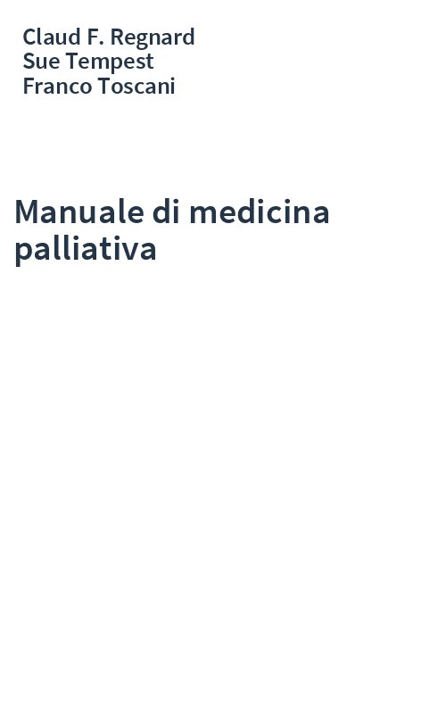 Manuale di medicina palliativa