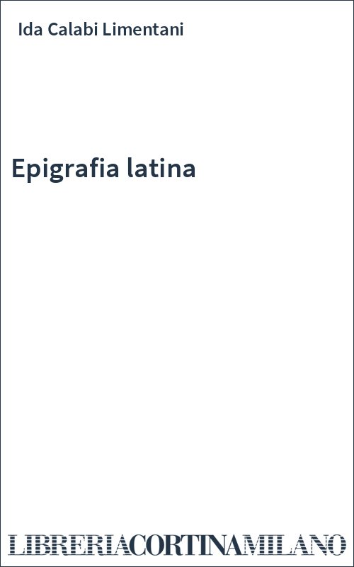 Epigrafia latina