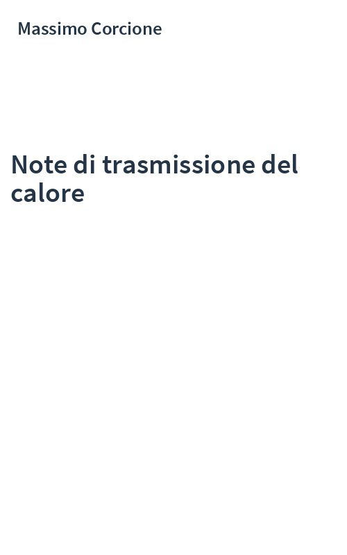 Note di trasmissione del calore