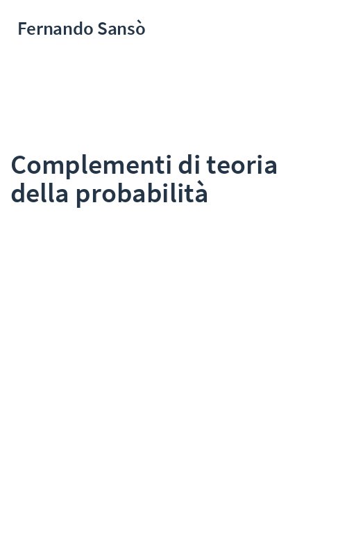 Complementi di teoria della probabilità