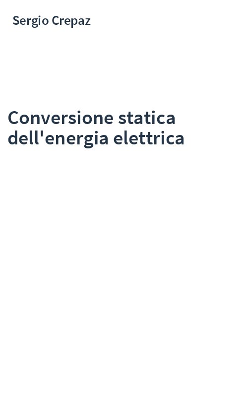Conversione statica dell'energia elettrica