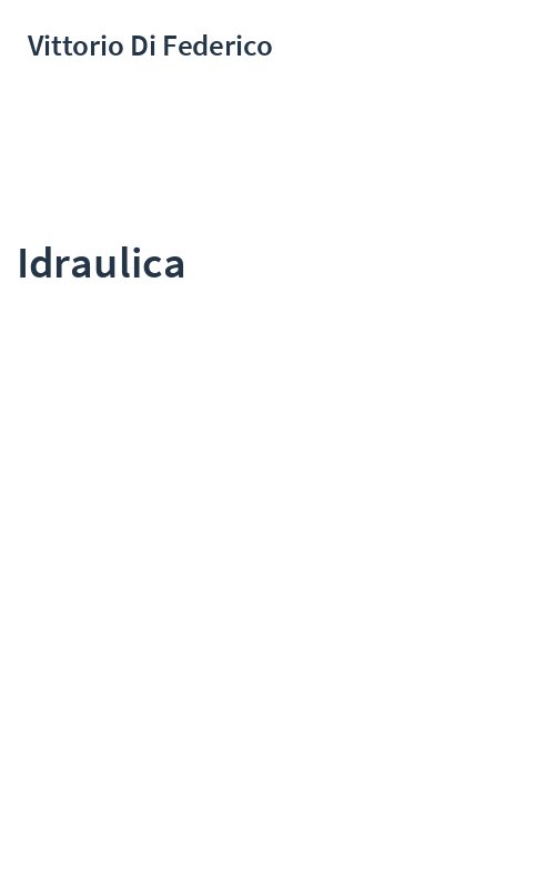 Idraulica