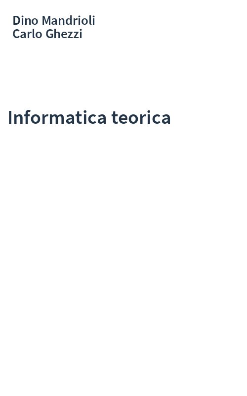 Informatica teorica