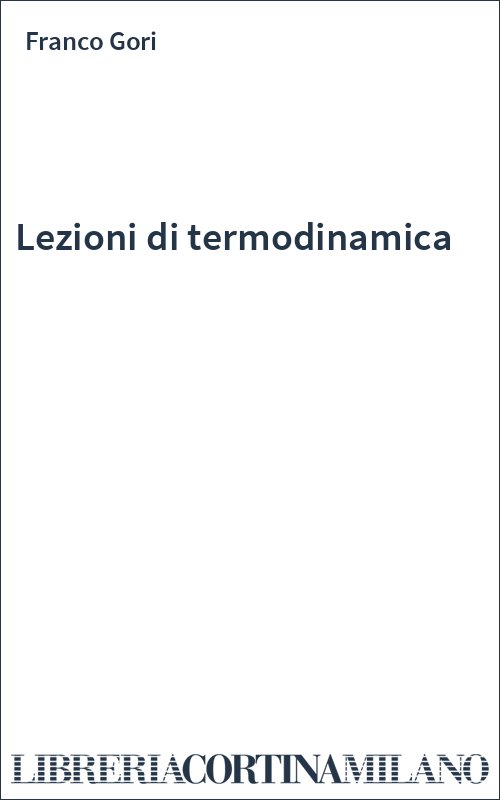 Lezioni di termodinamica