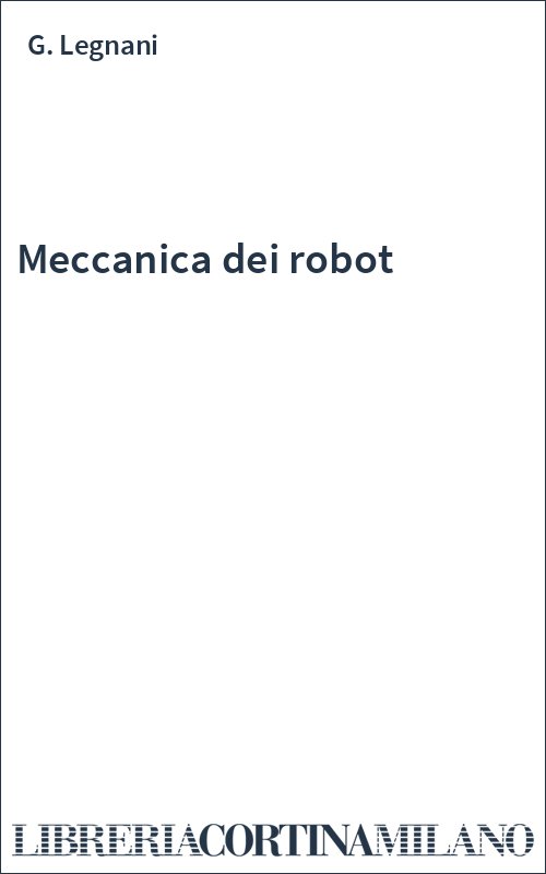 Meccanica dei robot