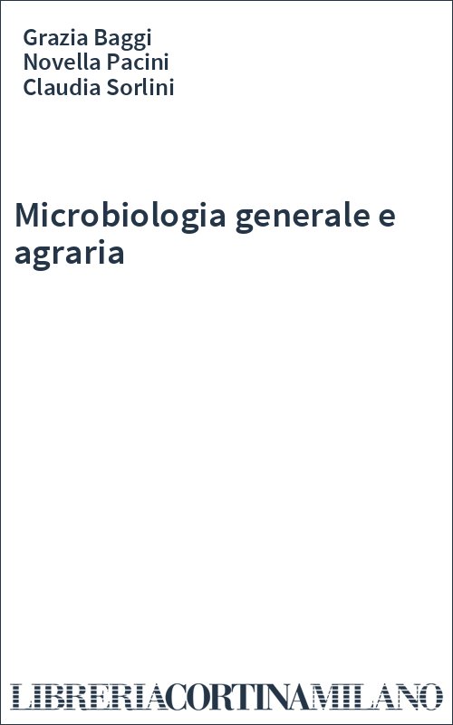 Microbiologia generale e agraria