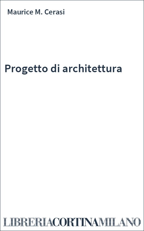 Progetto di architettura