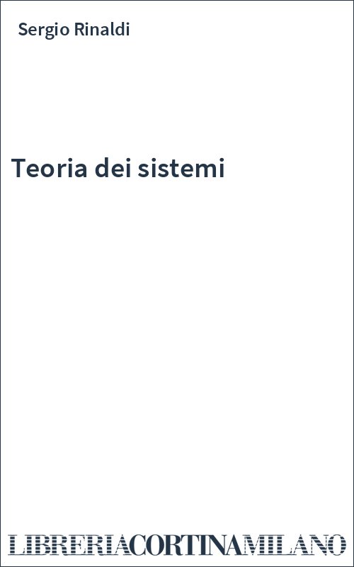 Teoria dei sistemi