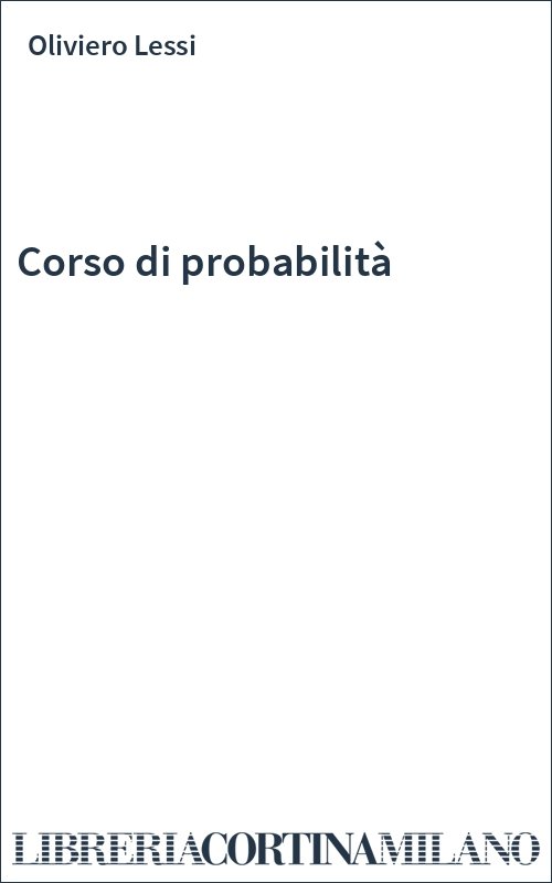 Corso di probabilità