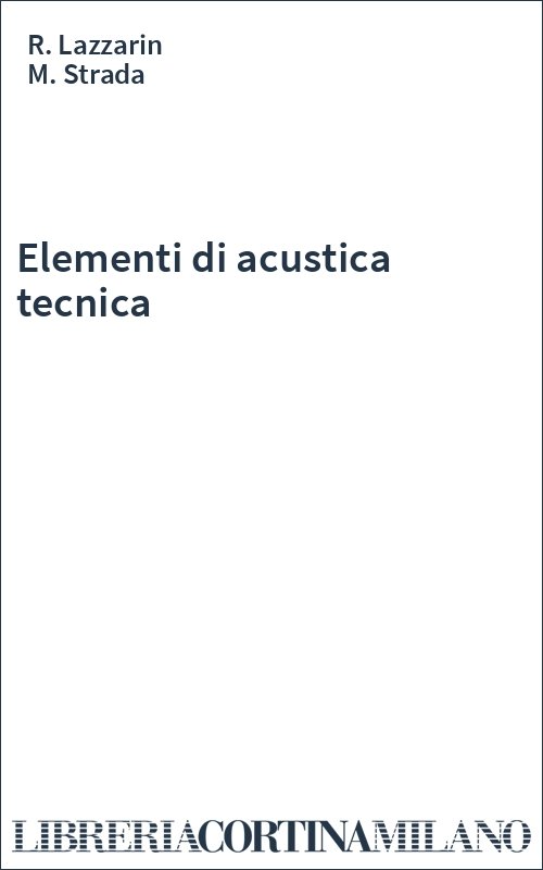 Elementi di acustica tecnica