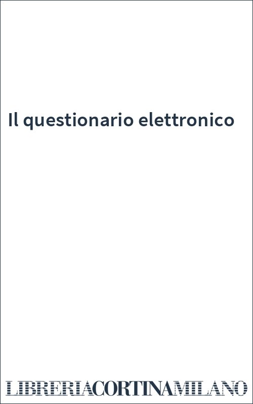Il questionario elettronico