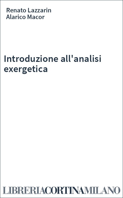 Introduzione all'analisi exergetica