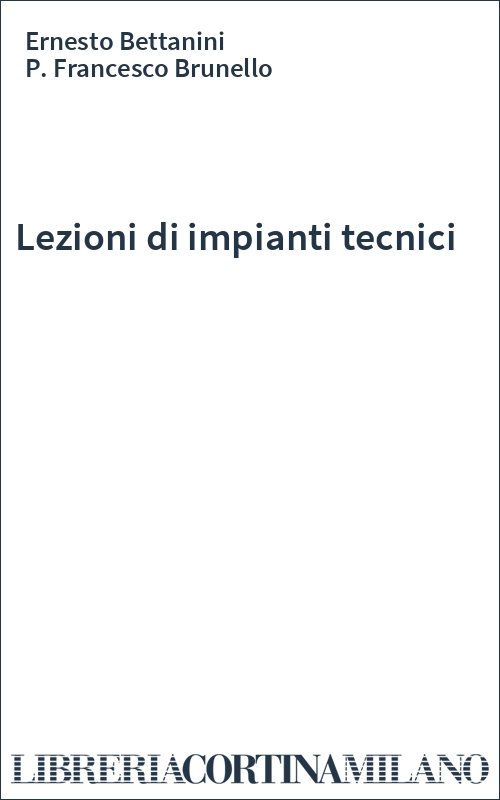 Lezioni di impianti tecnici