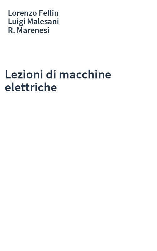 Lezioni di macchine elettriche