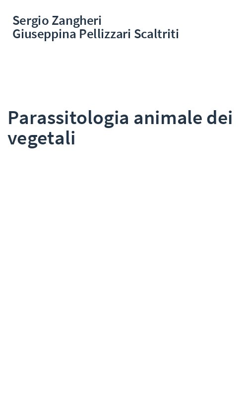 Parassitologia animale dei vegetali
