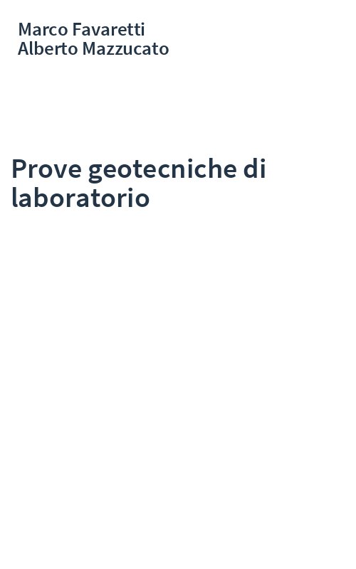 Prove geotecniche di laboratorio