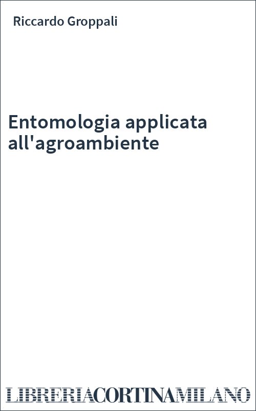 Entomologia applicata all'agroambiente