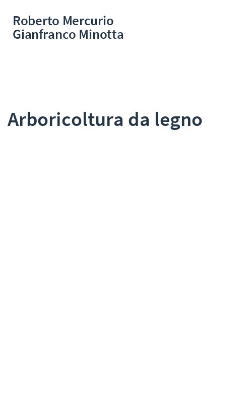 Arboricoltura da legno