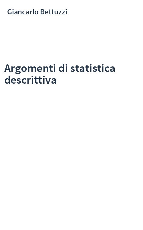 Argomenti di statistica descrittiva