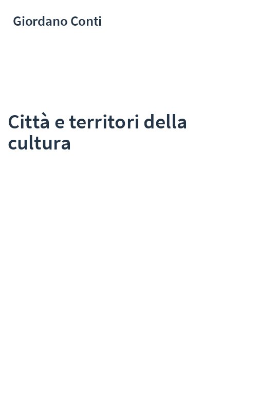 Città e territori della cultura