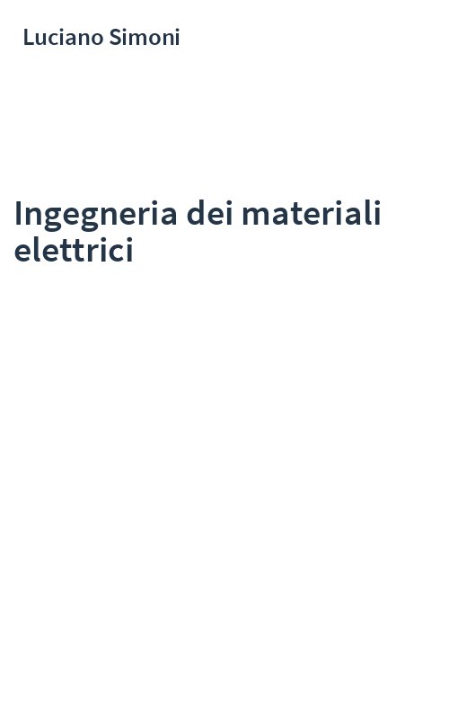 Ingegneria dei materiali elettrici