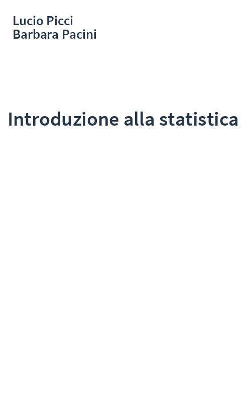 Introduzione alla statistica