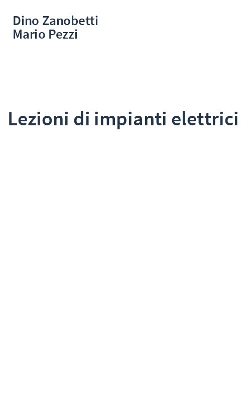 Lezioni di impianti elettrici