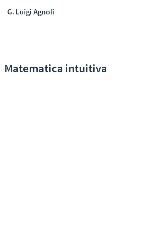 Matematica intuitiva
