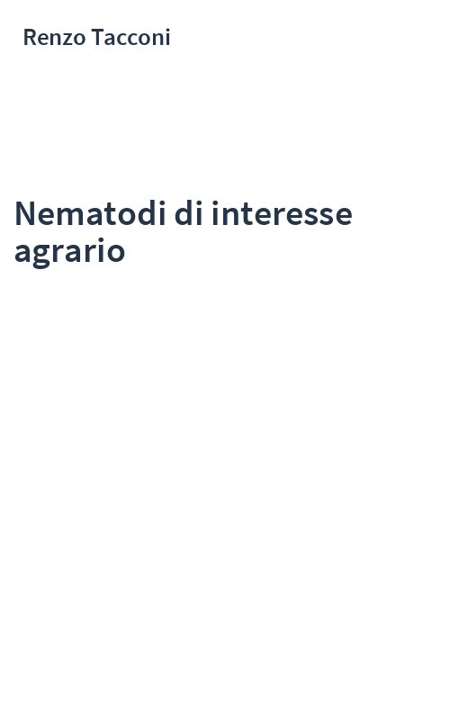 Nematodi di interesse agrario