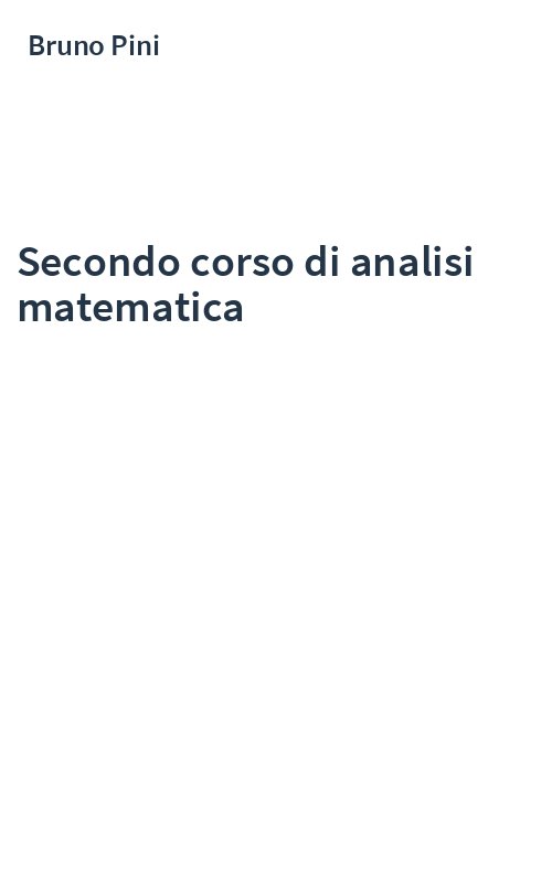 Secondo corso di analisi matematica