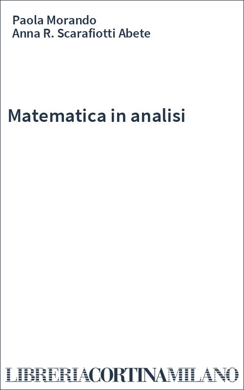 Matematica in analisi