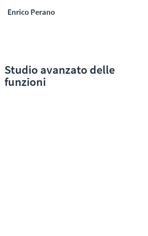 Studio avanzato delle funzioni