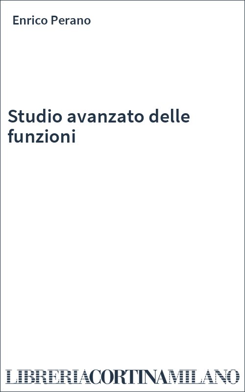 Studio avanzato delle funzioni