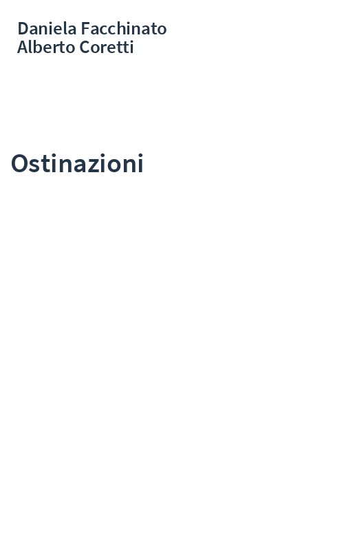 Ostinazioni