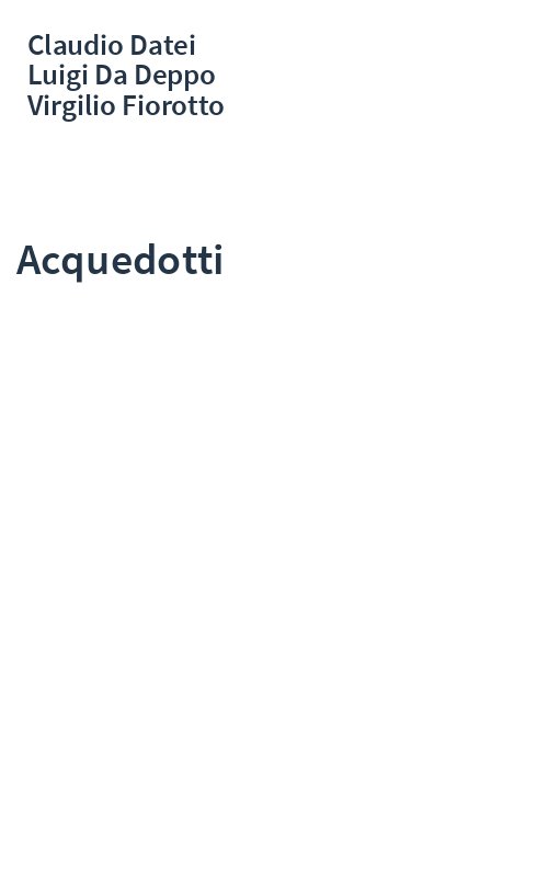 Acquedotti