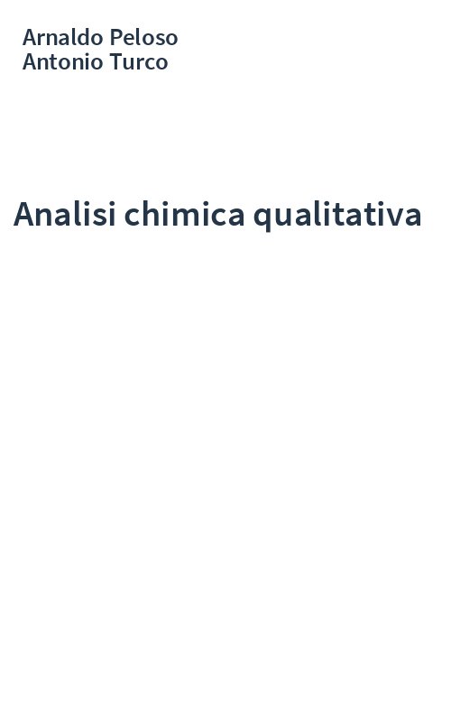 Analisi chimica qualitativa