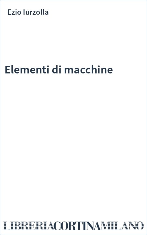 Elementi di macchine