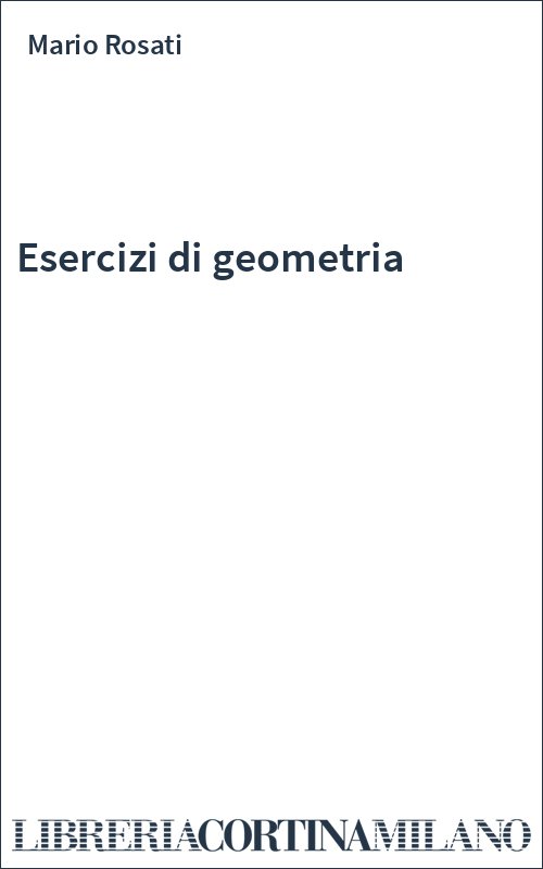 Esercizi di geometria