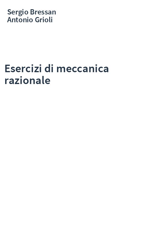 Esercizi di meccanica razionale