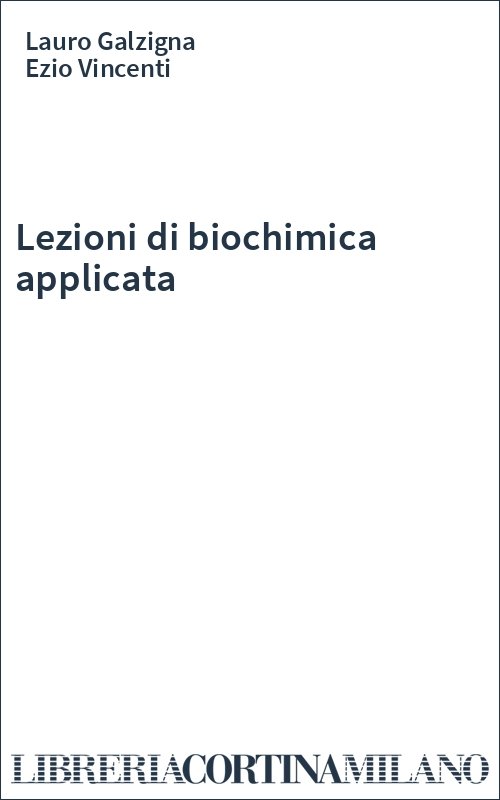 Lezioni di biochimica applicata