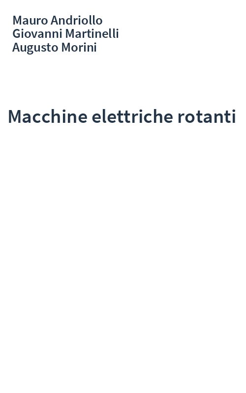 Macchine elettriche rotanti