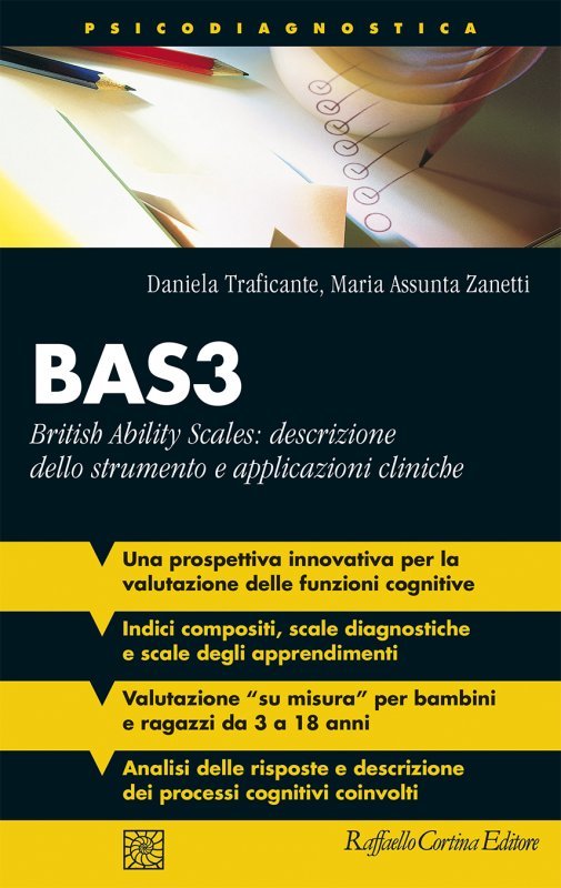 BAS3. British Ability Scales: descrizione dello strumento e applicazioni cliniche