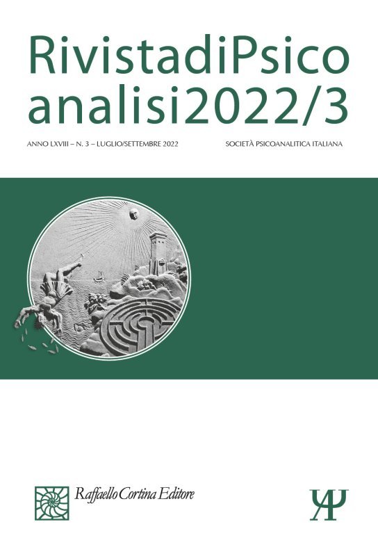 Rivista di psicoanalisi 2022/3