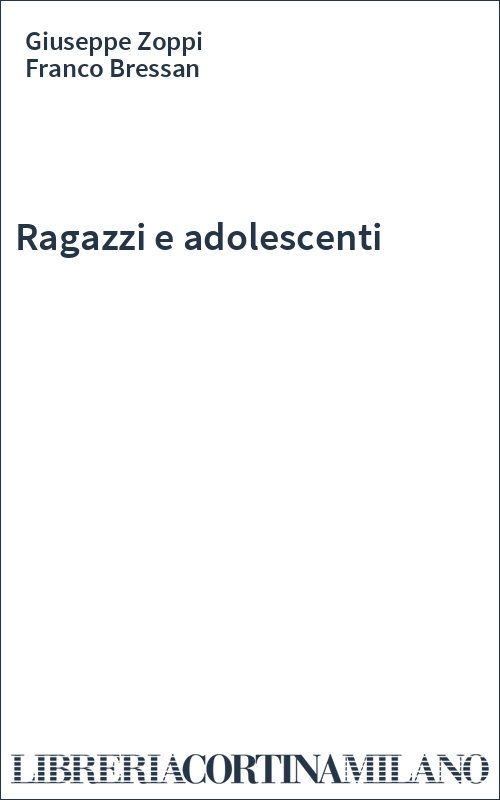 Ragazzi e adolescenti