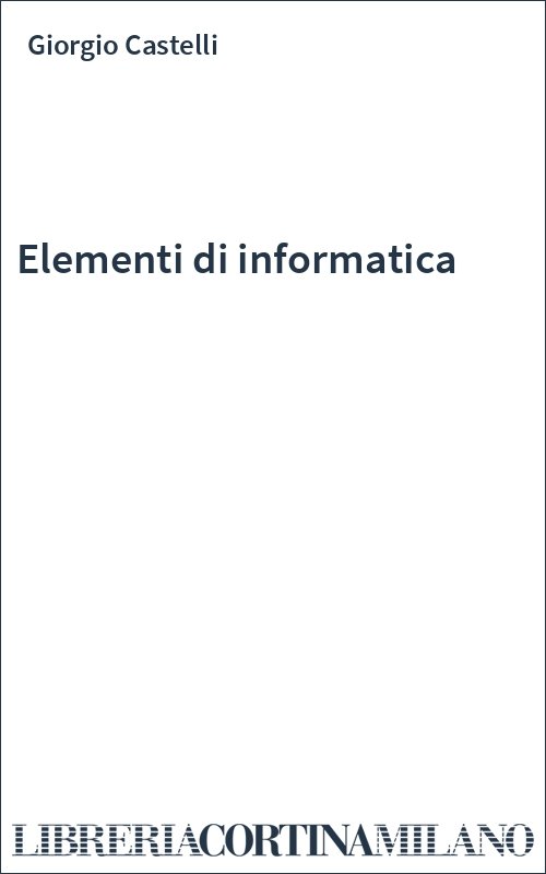 Elementi di informatica