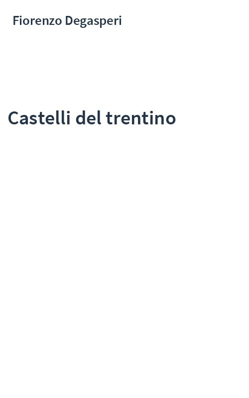 Castelli del trentino