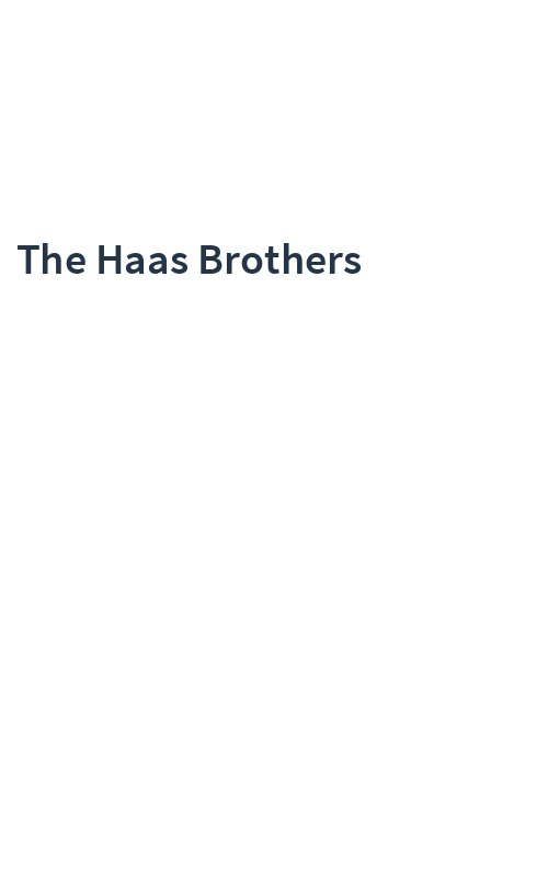The Haas Brothers