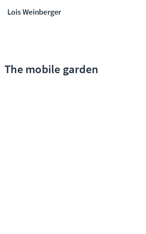 The mobile garden
