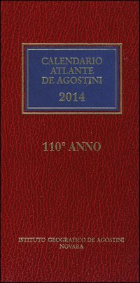 Calendario atlante De Agostini 2014